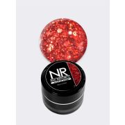 NR Гелевая краска DISCO SHINE 7 с крупными шестигранниками (7 мл)