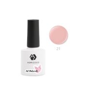 ADRICOCO Гель-лак Est Naturelle (Allurecream)№21 камуфлирующий персиково-розовый, 8 мл