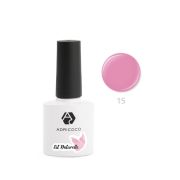 ADRICOCO Гель-лак Est Naturelle (Allurecream)№15 камуфлирующий розовый, 8 мл