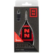 Nippon Nippers Кусачки для кутикулы N-05-5 (5мм) двойная пружина