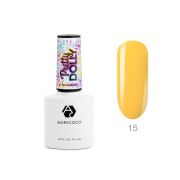 ADRICOCO Гель-лак Pretty dolly №15 неоновый цитрусовый, 8 мл