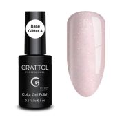 Grattol База Rubber Glitter №02, 9 мл