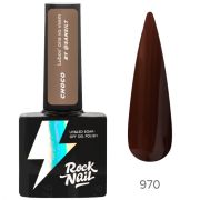 RockNail Гель-лак Choco 970 Cocoa Bronzer, 10мл.