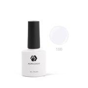 ADRICOCO Гель-лак №100 белый, 8 мл