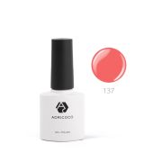 ADRICOCO Гель-лак №137 коралловый, 8 мл