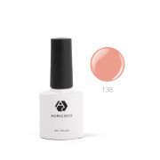 ADRICOCO Гель-лак №138 нежно-коралловый, 8 мл