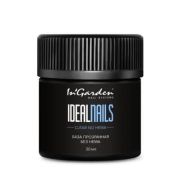 Каучуковая база прозрачная без HEMA  IDEAL NAILS no HEMA, 30 мл
