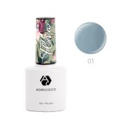 ADRICOCO Гель-лак FLORA  №01 - анютины глазки  (8 мл.)