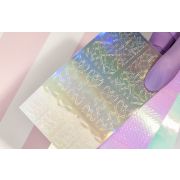 ZOO Наклейки радужный микс Nail Art Sticker ( в ассортименте)