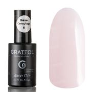 Grattol Rubber Base  Camouflage 9 мл (GTBC6)