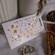 Слайдеры для ногтей Lucky Rose SPARK- 6 (новые)