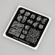 Пластина Swanky Stamping 115 маленькая 6*6см*