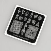 Пластина Swanky Stamping 117 маленькая 6*6см