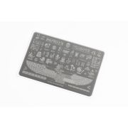 Пластина Swanky Stamping 143 большая 14,5*9,5см*
