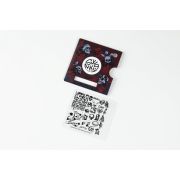 Пластина Swanky Stamping 157 маленькая 6*6см
