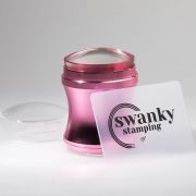 Штамп Swanky Stamping,розовый,силиконовый 4 см