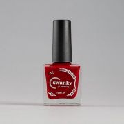 Лак для стемпинга Swanky Stamping №007, красный, 10 мл.