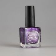 Swanky Лак для стемпинга Stamping Metallic 11 фиолетовый, 10 мл.