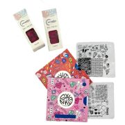 Swanky Stamping Набор для стемпинга «Hey, lover» 4 шт