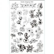Double Stamping Пластина для стемпинга #A03 металл большая