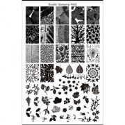 Double Stamping Пластина для стемпинга #A01 металл большая