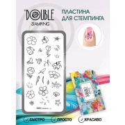 Пластина для стемпинга металл Double Stamping #11