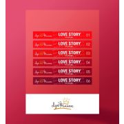 Наклейки на типсы Луи Филипп Love Story Collection