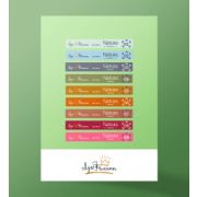 Наклейки на типсы Луи Филипп Natura  Collection 1-9