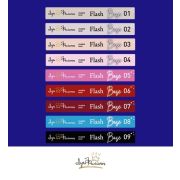 Наклейки на типсы Луи Филипп Rubber Base Flash Collection