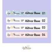 Наклейки на типсы Луи Филипп Rubber Base Silver Collection