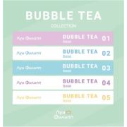 Наклейки на типсы Луи Филипп Rubber Base Bubble Tea Collection