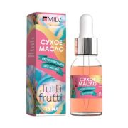 Сухое укрепляющее масло для ногтей TUTTI FRUTT Milv 15 мл
