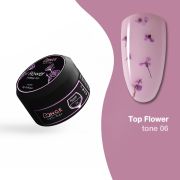 LONGE nail-bar  Руббер Топ FLower без л/с (Rubber Top Flower), 5 г (№06)