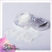 Serebro collection Дизайн для ногтей «Магия блеска», коллекция WHITE №03