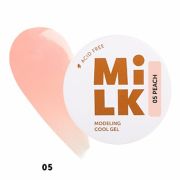 Бескислотный холодный гель для моделирования и укрепления MILK Modeling cool gel 05 Peach 15г