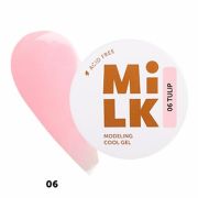 Бескислотный холодный гель для моделирования и укрепления MILK Modeling cool gel 06 Tulip 15г